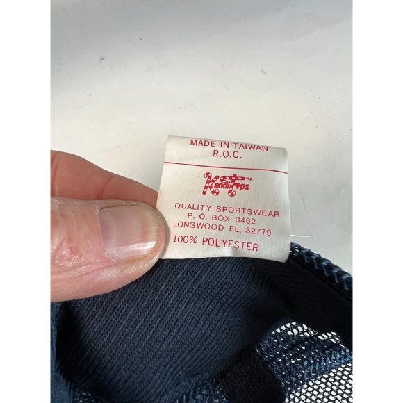 Kandi Tops NASA Kennedy Space Center Mesh Back Trucker Cap OS Adjustable Blue - Picture 6 of 16